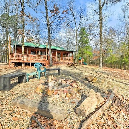 Quiet Woodsy Getaway With Hot Tub In Broken Bow Vila Stephens Gap Exterior foto