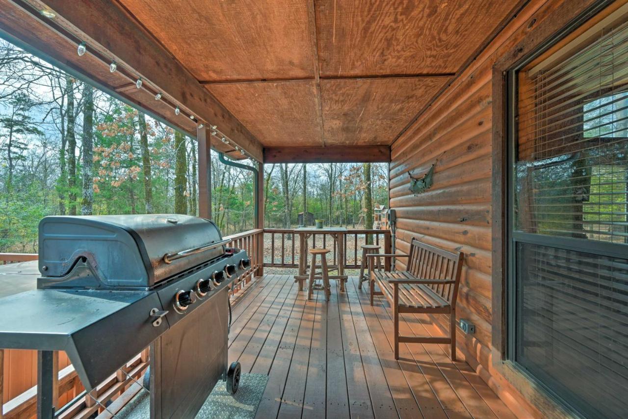 Quiet Woodsy Getaway With Hot Tub In Broken Bow Vila Stephens Gap Exterior foto